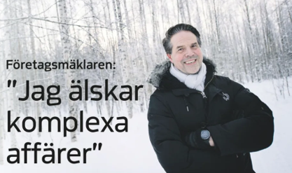 E&P’s Anders Öquist intervjuas av Norrbottens Affärer